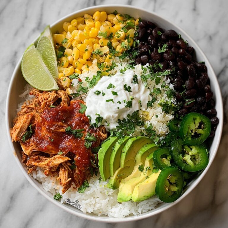 Slow Cooker Chicken Burrito Bowls Recipe