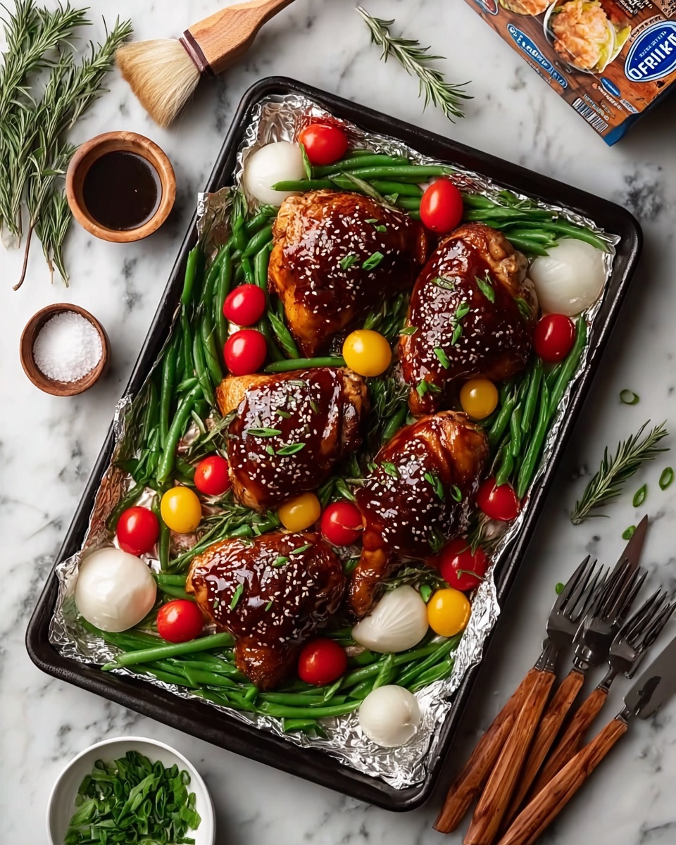 Honey Soy Chicken Foil Packets Recipe - Recipe Image