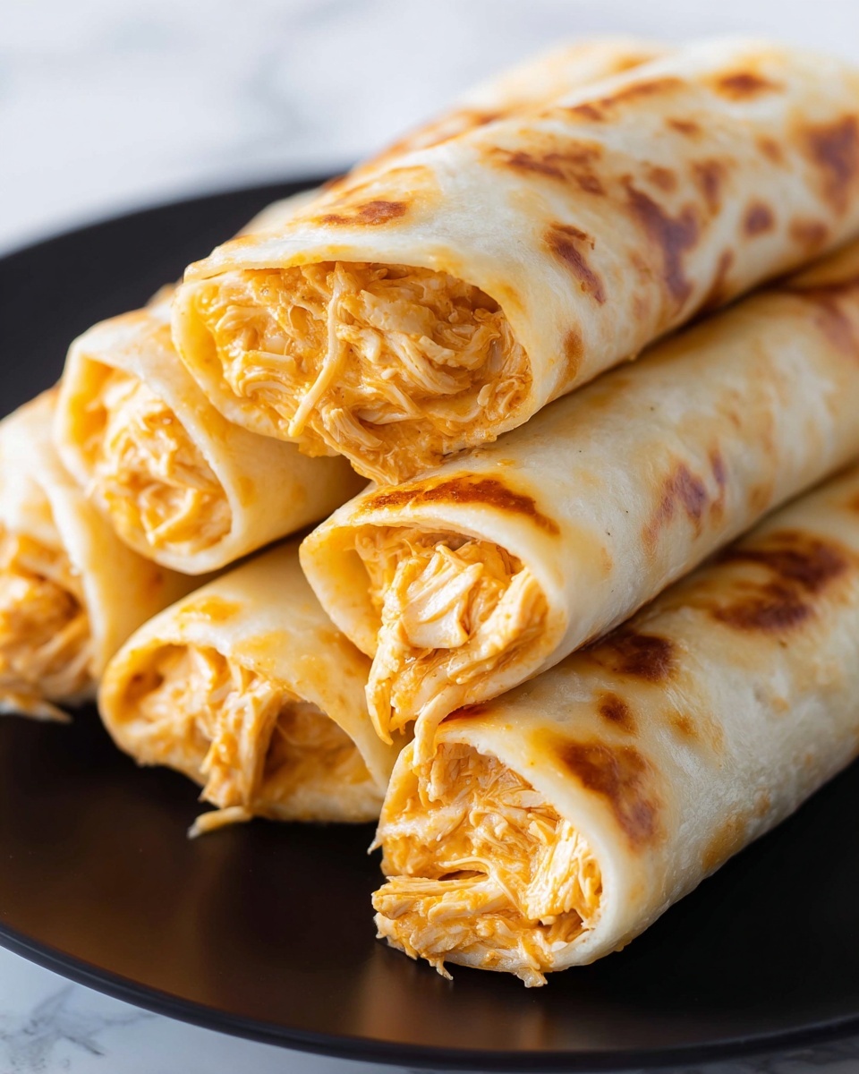 Baked Chicken Flautas Recipe - Recipe Image
