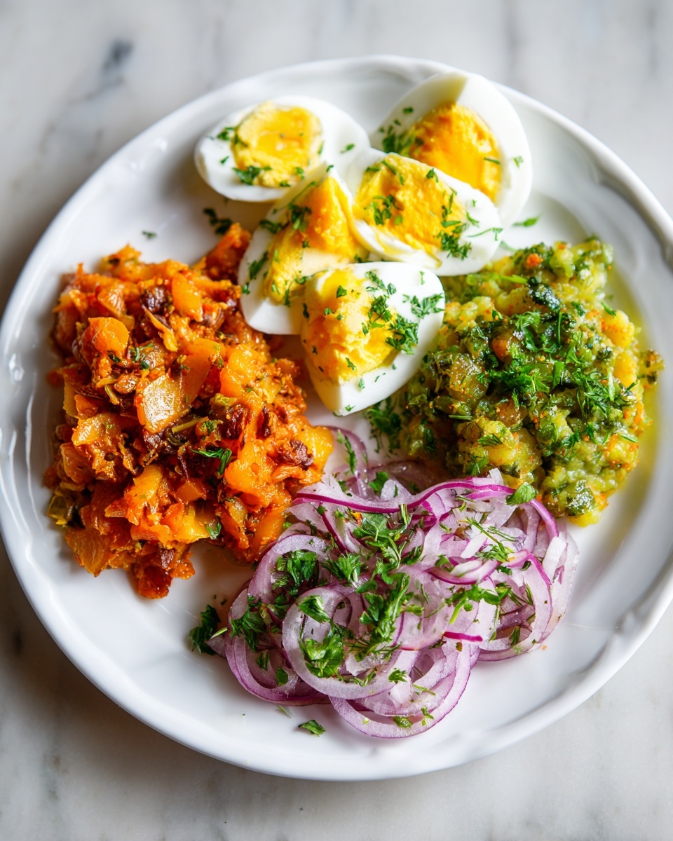 Harissa Egg Salad Recipe - Recipe Image