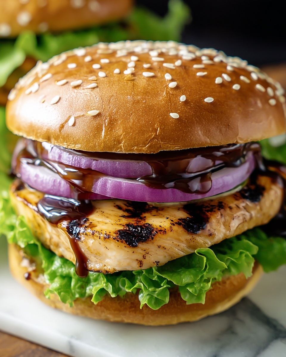 Teriyaki Chicken Burger Recipe - Recipe Image