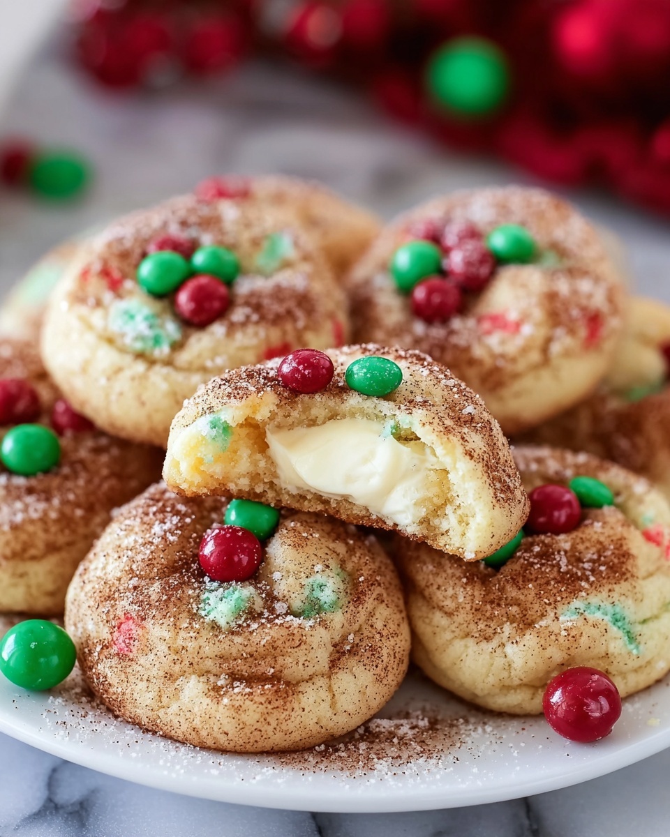 Christmas Cheesecake Snickerdoodles Recipe - Recipe Image
