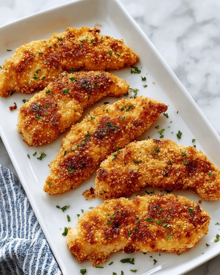 Crispy Parmesan Ranch Chicken Tenders Recipe