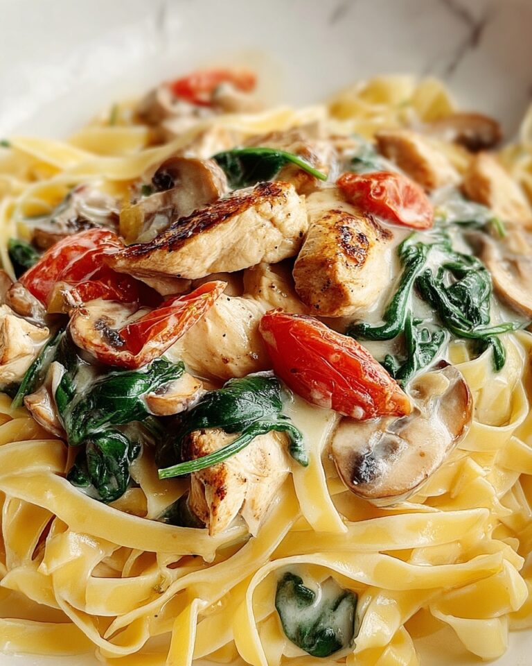 Creamy Tuscan Chicken Pasta Recipe