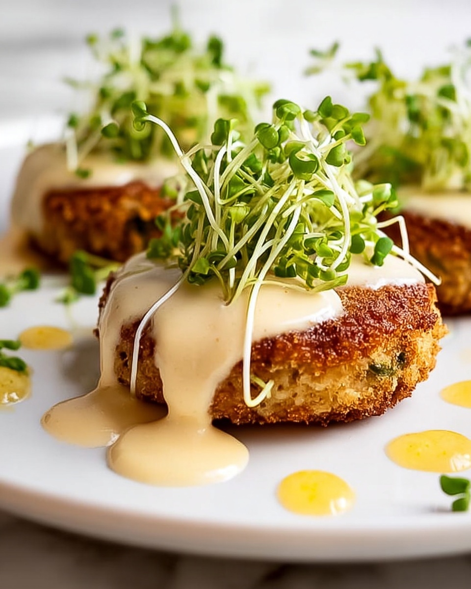 Saffron Risotto Cakes with Lemon Aioli Recipe - Recipe Image