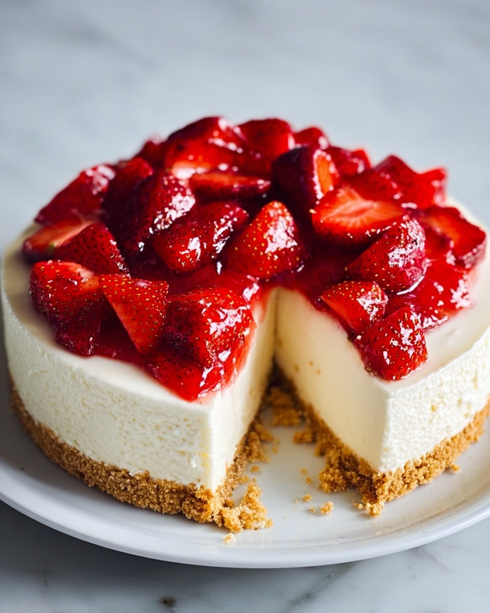 Simple No-Bake Cheesecake Recipe - Recipe Image