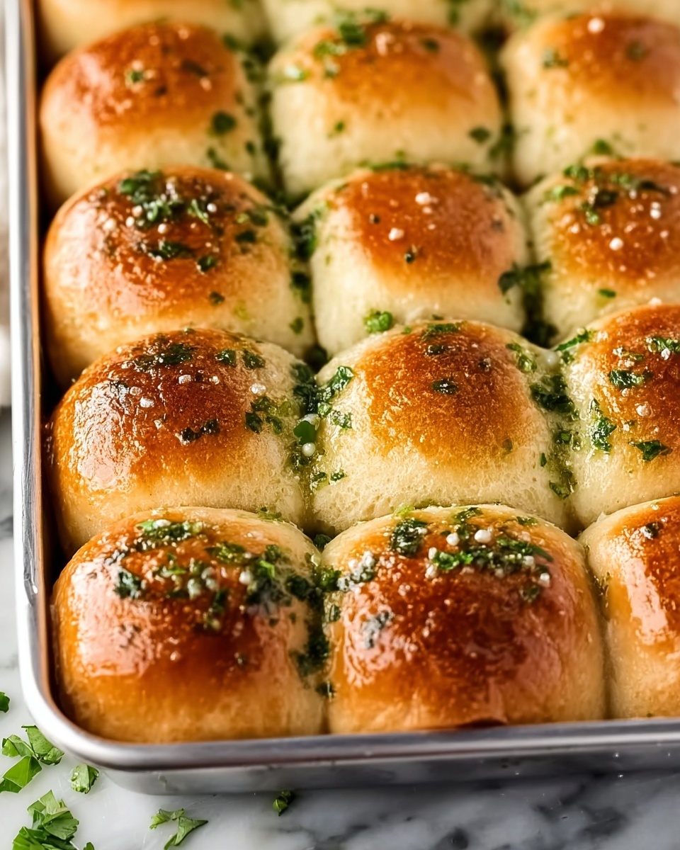Perfect Homemade Garlic Rolls Recipe - Recipe Image