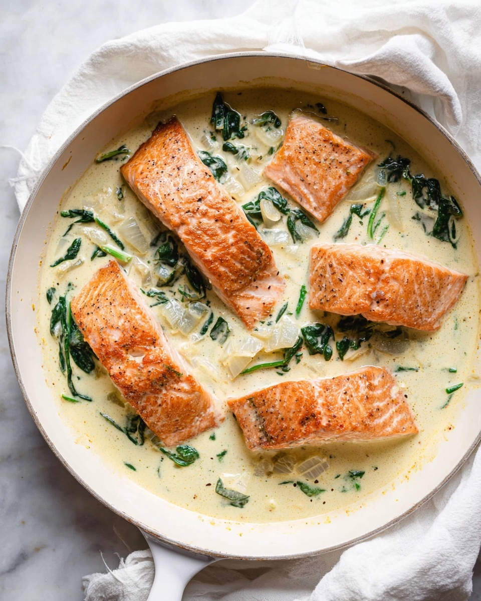 Spinach Artichoke Salmon Recipe - Recipe Image