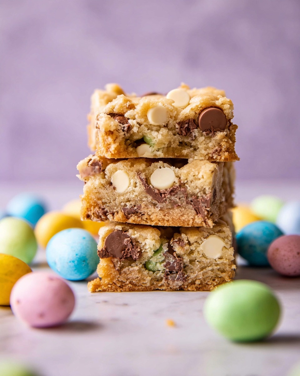 Easter Mini Egg Cookie Bars Recipe - Recipe Image
