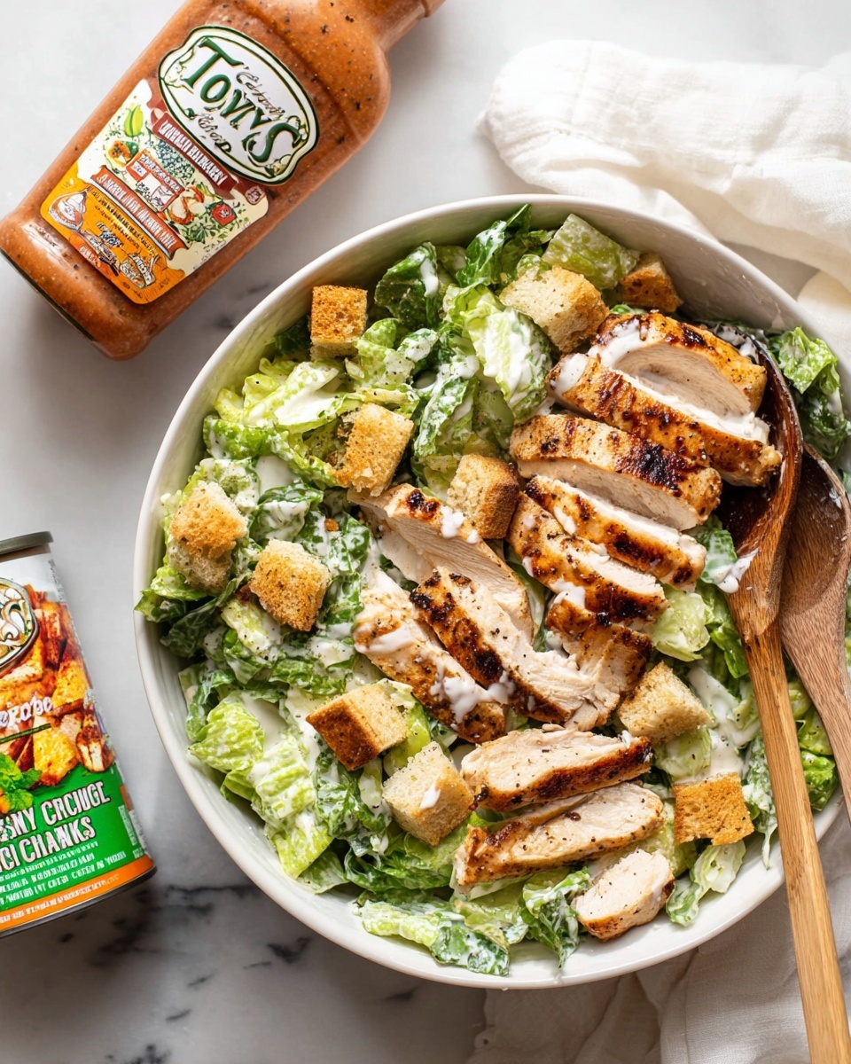 Cajun Chicken Caesar Salad Recipe - Recipe Image