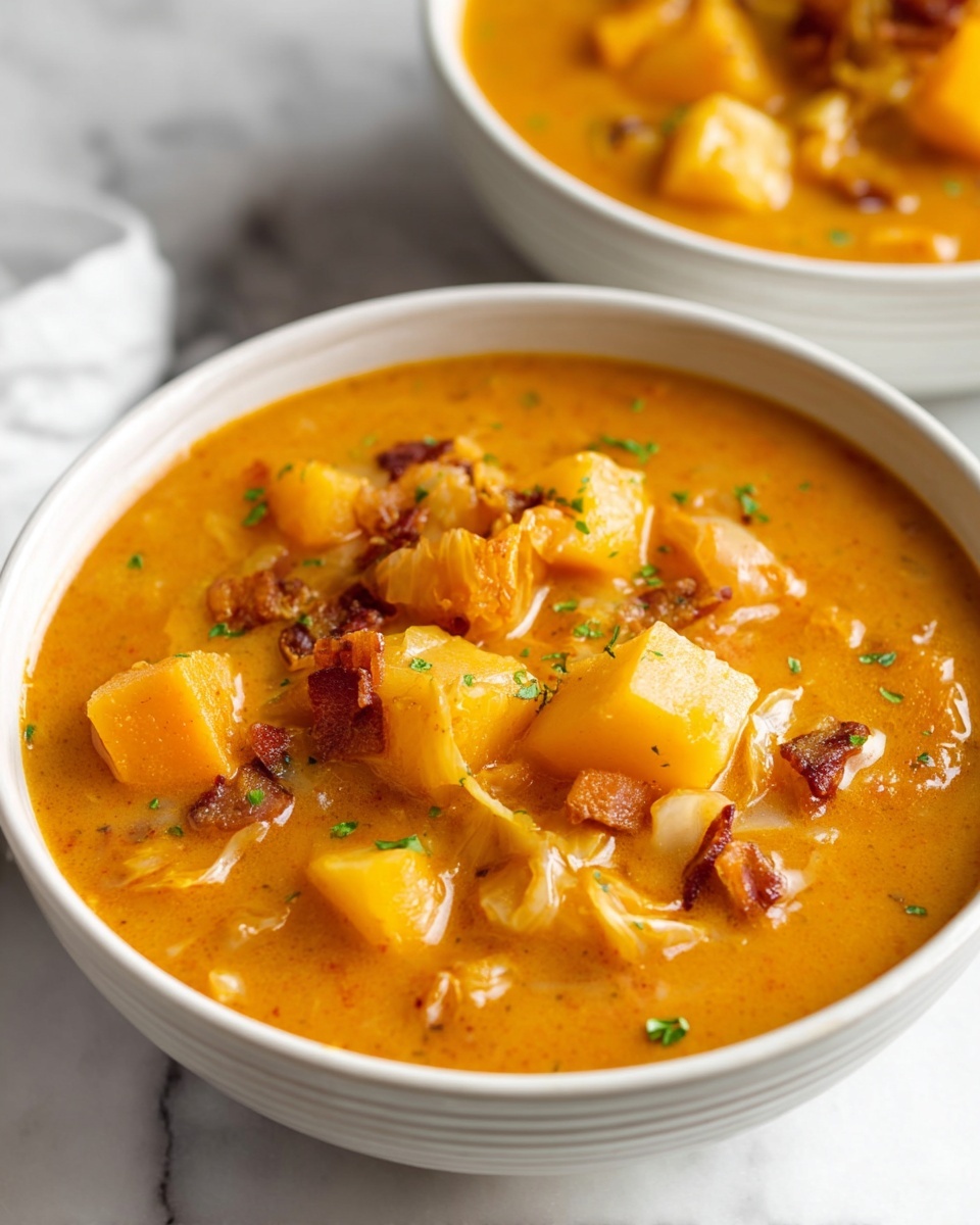 Cabbage Soup with Bacon and Potatoes Recipe - Recipe Image