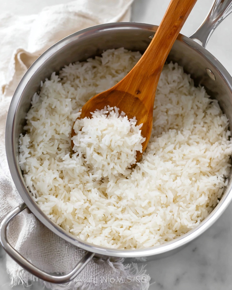 How to Cook Rice on the Stove Recipe - Recipe Image