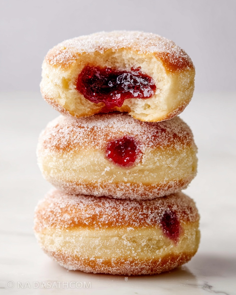 Baked Jelly-Filled Donuts Recipe - Recipe Image
