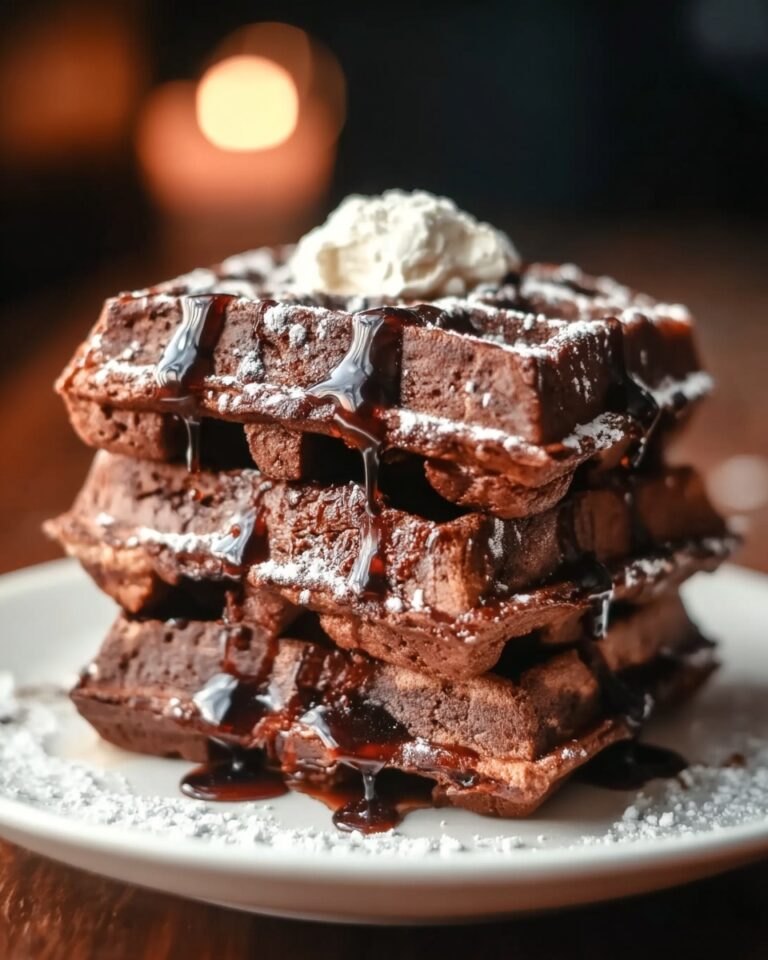 Brownie Waffle: The Ultimate Gooey, Crispy Dessert Twist Recipe