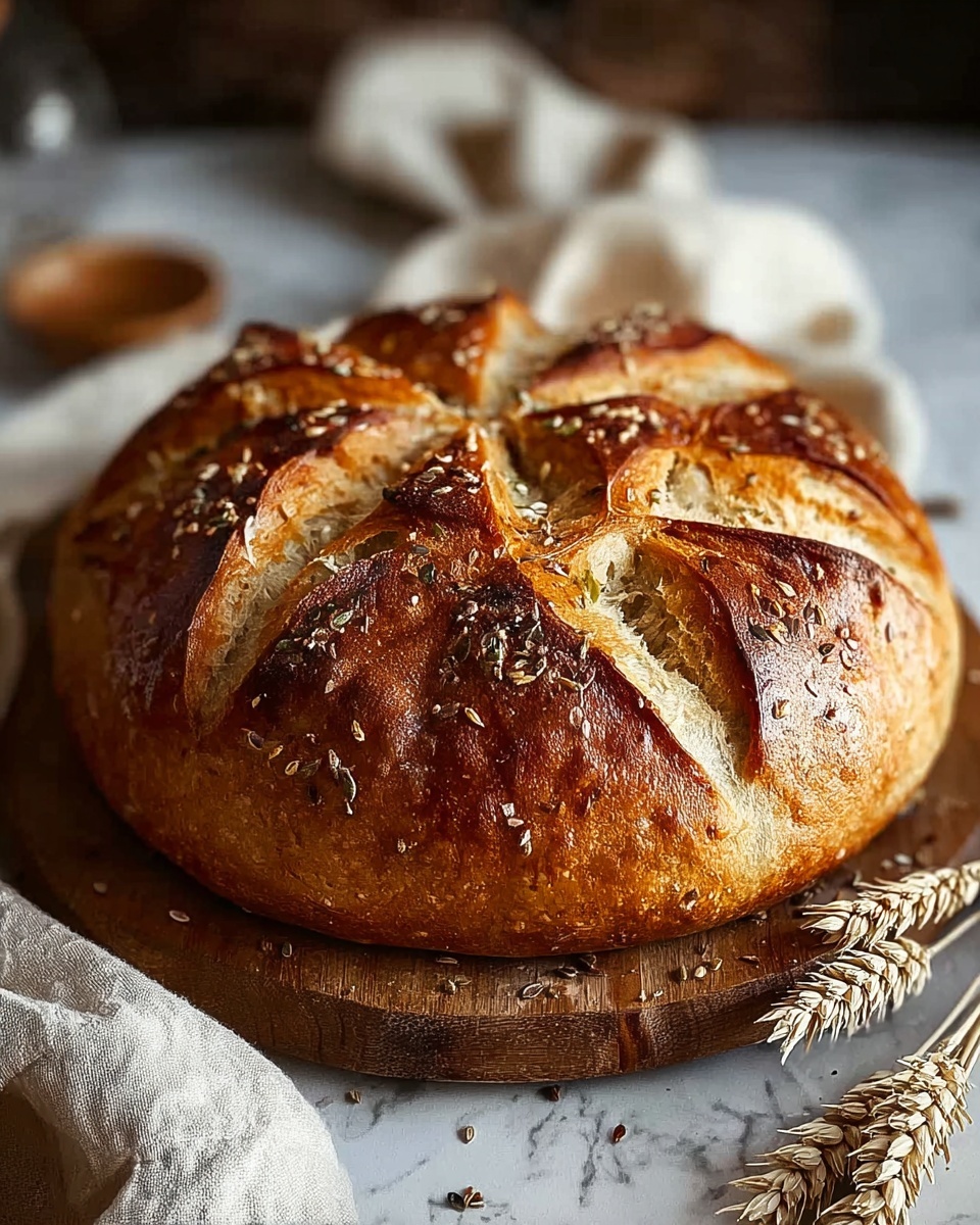 Rustic German Whole-Wheat Bread Recipe - Recipe Image
