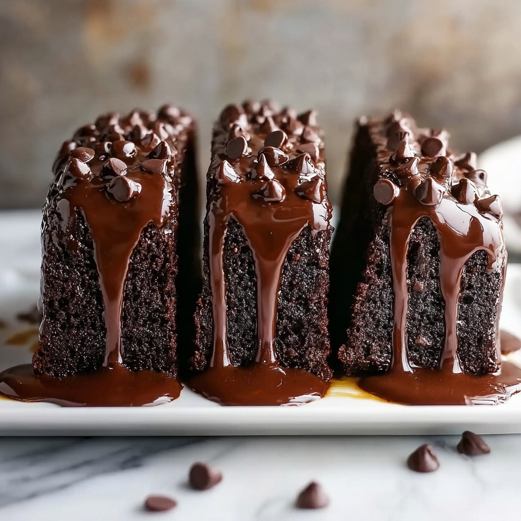 Decadent Hot Fudge Brownie Bread Recipe - Recipe Image