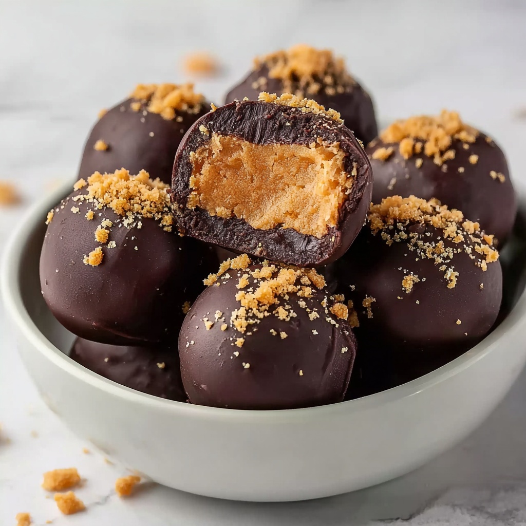 Easy No-Bake Butterfinger Balls Recipe - Recipe Image