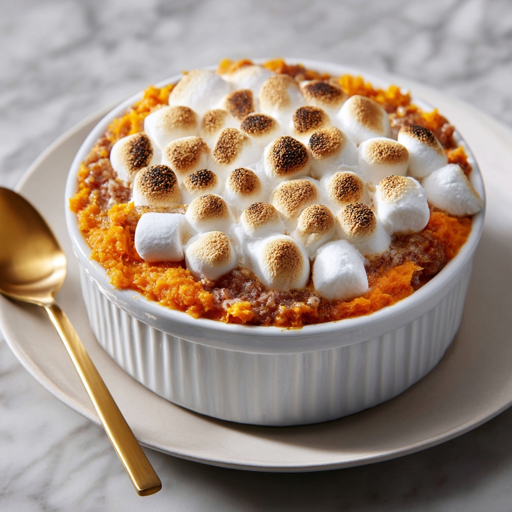 Sweet Potato Casserole with Marshmallows Recipe - Recipe Image