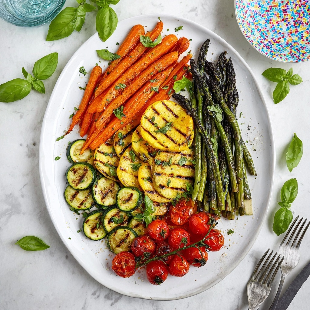 Grilled Marinated Vegetables Recipe - Recipe Image