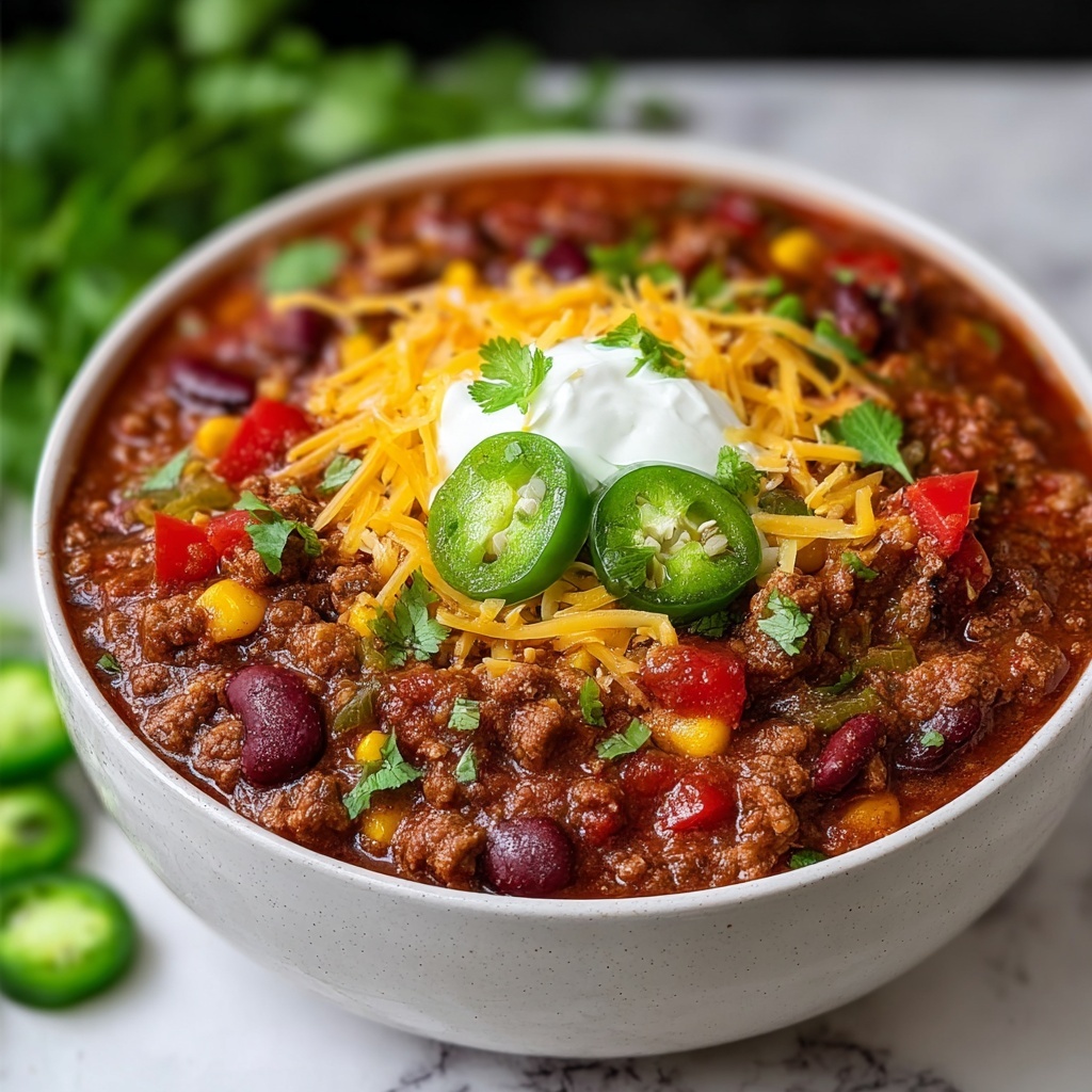 Hearty Spicy Southwestern Chili Recipe - Recipe Image