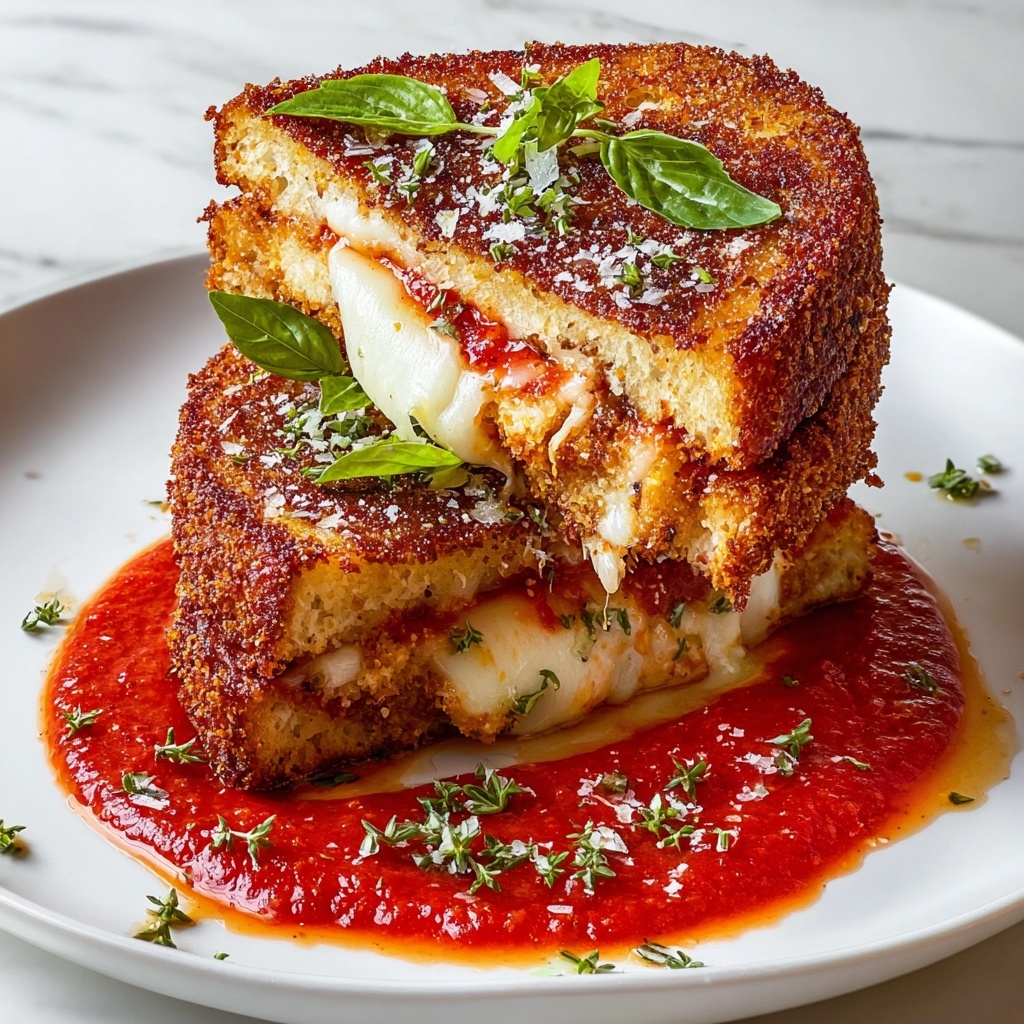 Chicken Parmesan Grilled Cheese Recipe - Recipe Image
