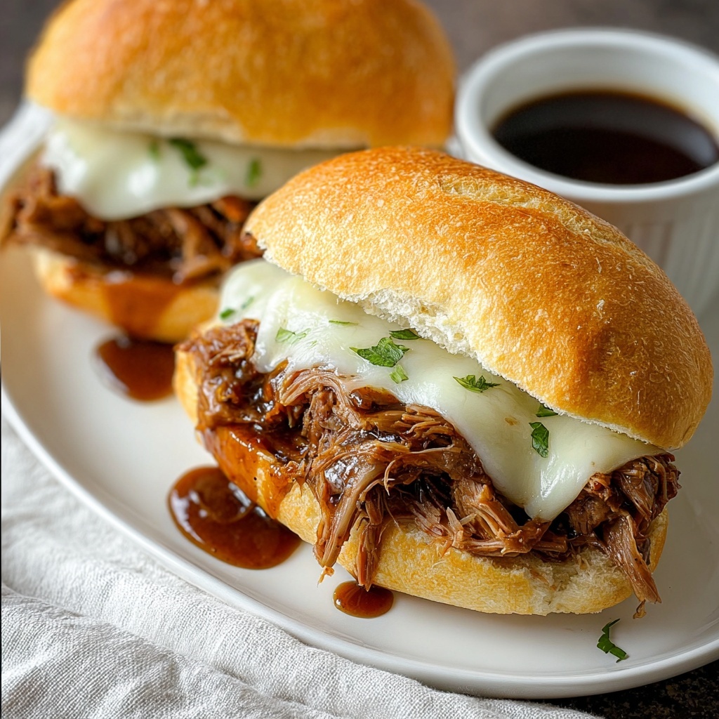 French Dip Sandwiches Recipe - Recipe Image