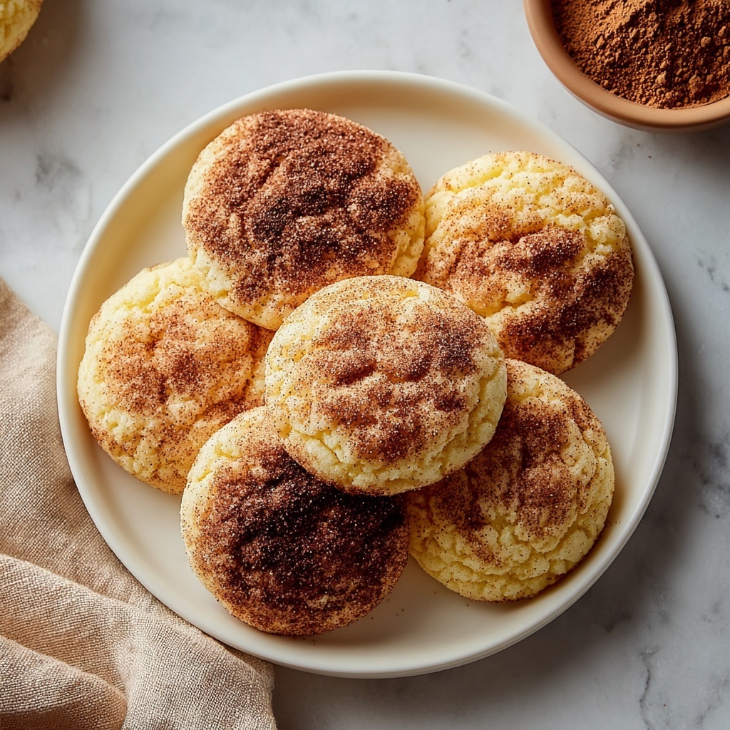 Soft and Chewy Snickerdoodle Cookies Recipe - Recipe Image