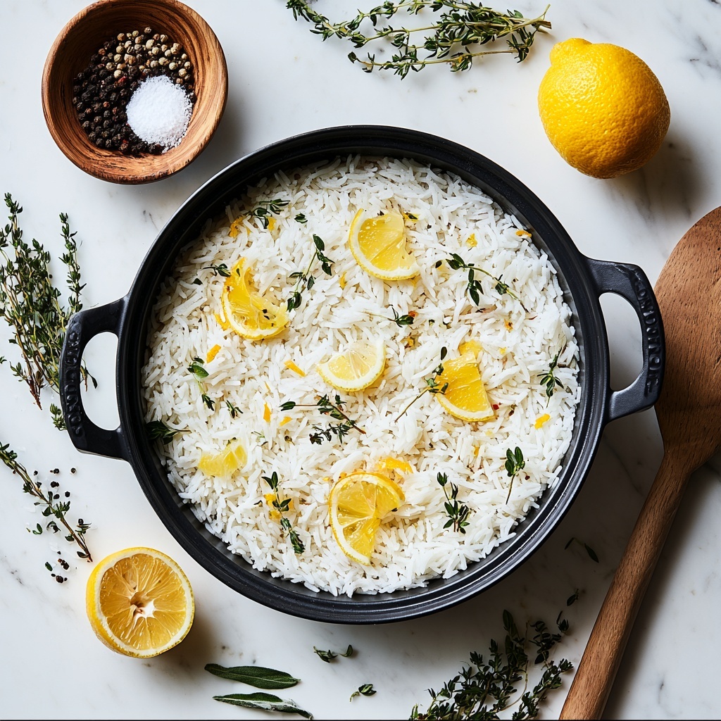 Greek Lemon Rice Recipe - Recipe Image