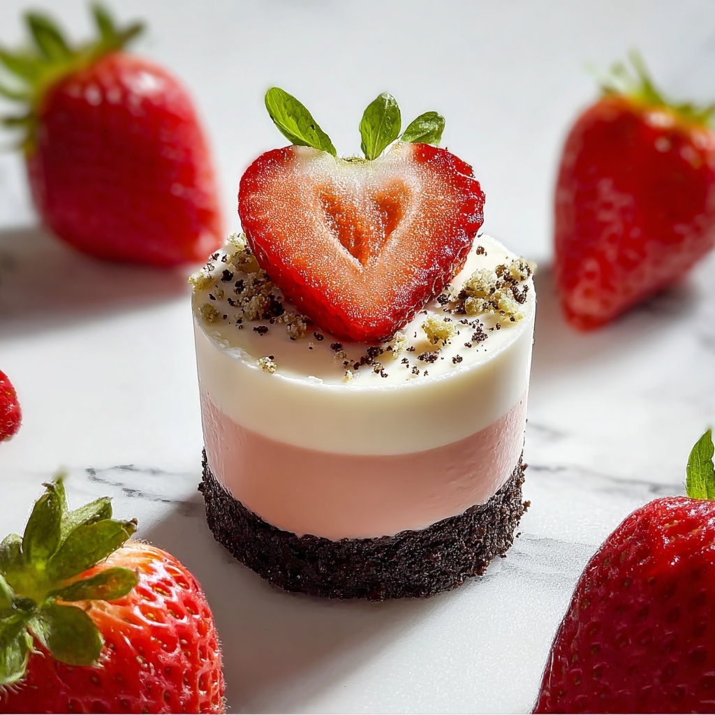Fresh Strawberry Cheesecake Cups Recipe - Recipe Image