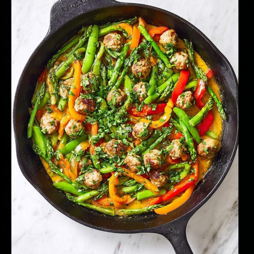 Thai Red Curry Turkey Meatballs Recipe - Recipe Image