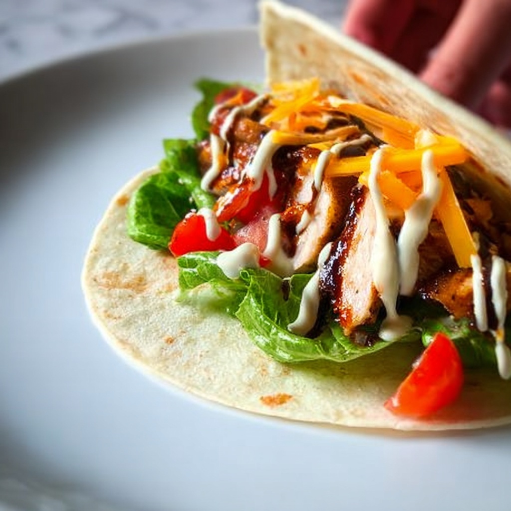 Barbecue Pork Tenderloin Wraps Recipe - Recipe Image