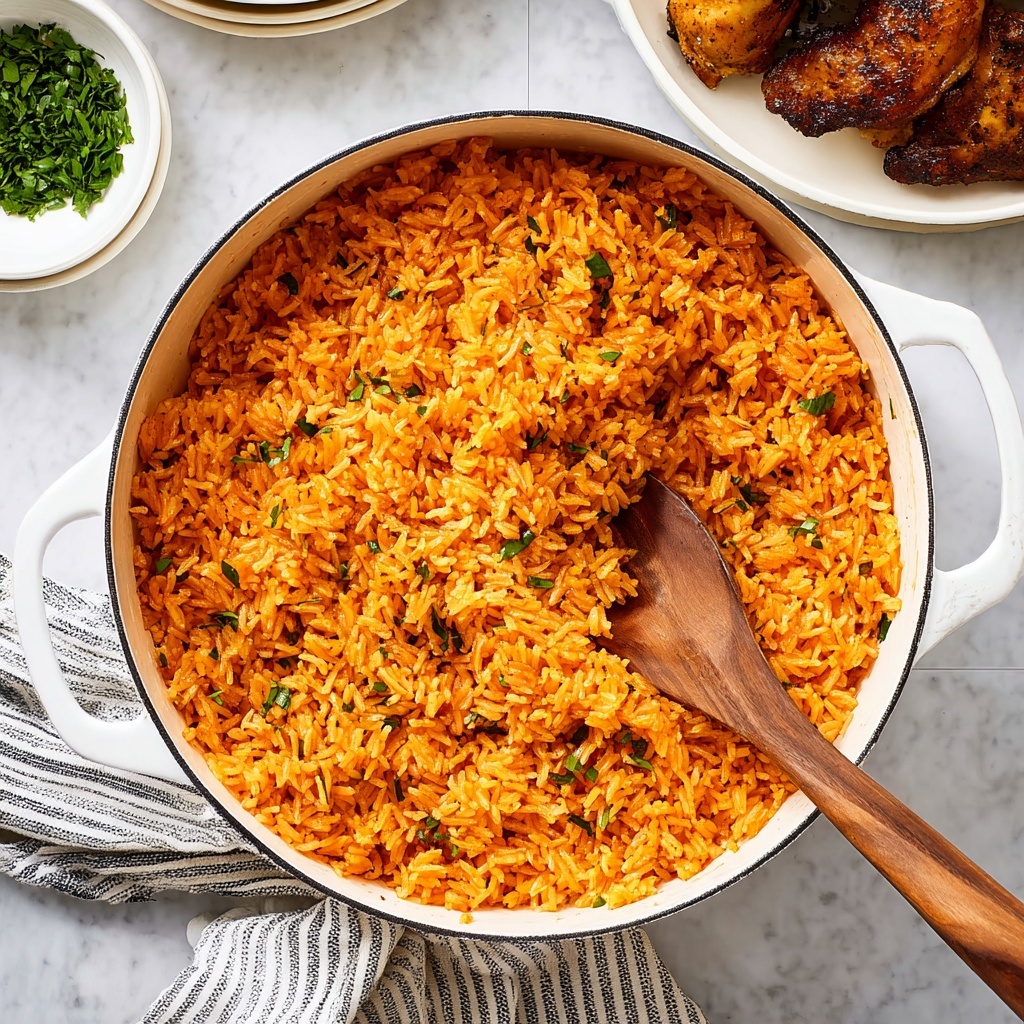 Spicy Nigerian Jollof Rice Recipe - Recipe Image