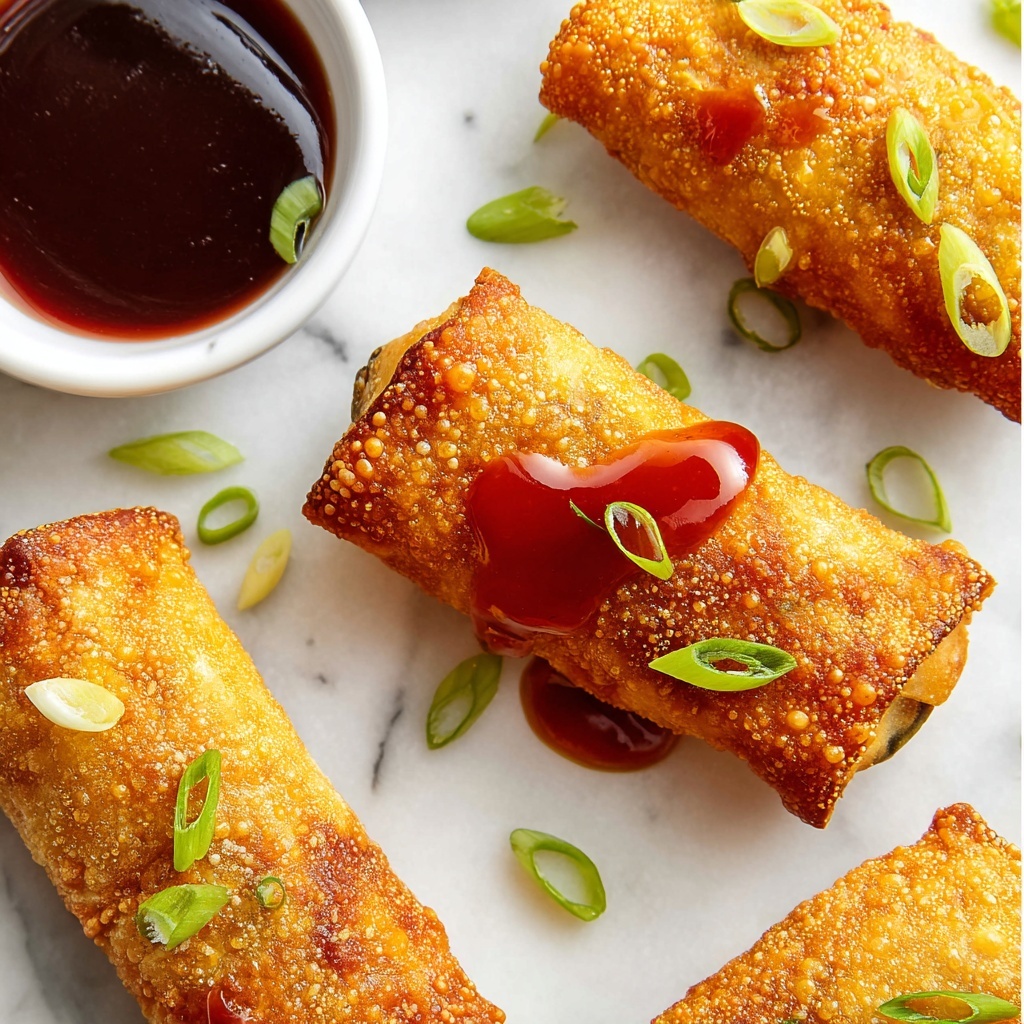 Homemade Pork and Cabbage Egg Rolls Recipe - Recipe Image