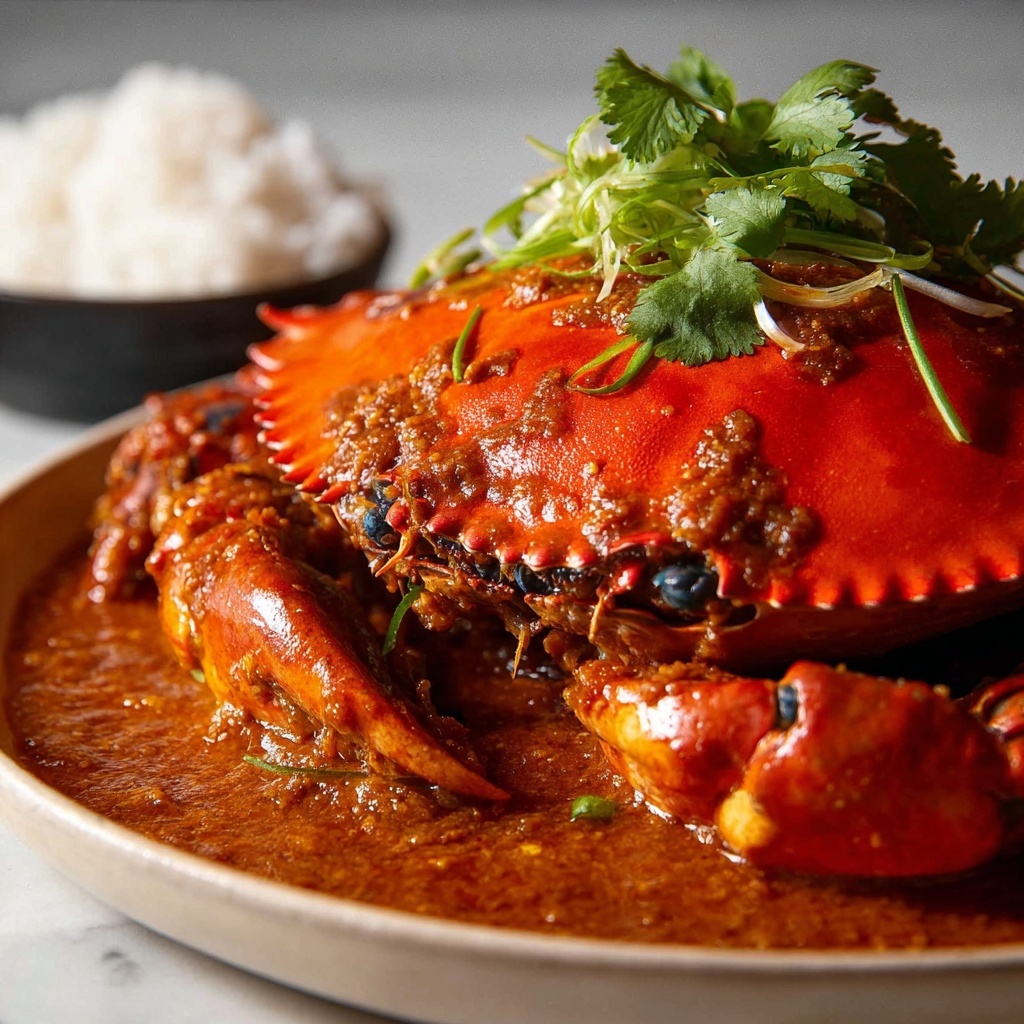 Singapore Chilli Crab Recipe - Recipe Image