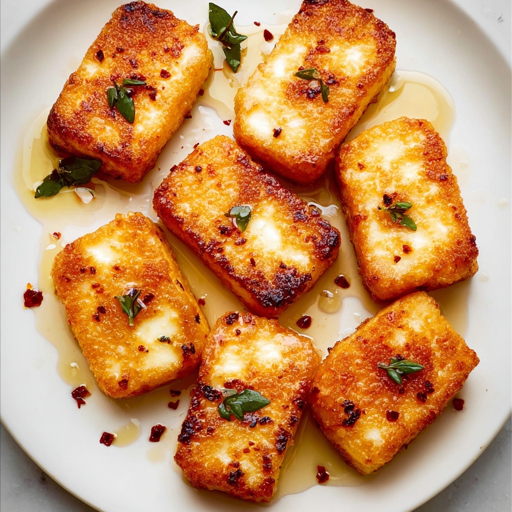 Golden Halloumi with Honey and Thyme Recipe - Recipe Image