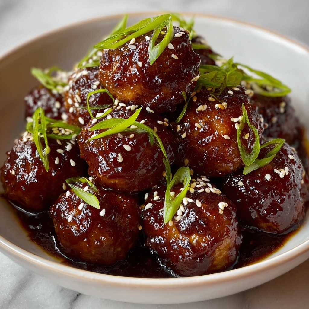 Slow Cooker Honey Garlic Meatballs Recipe - Recipe Image