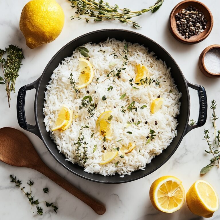 Greek Lemon Rice Recipe