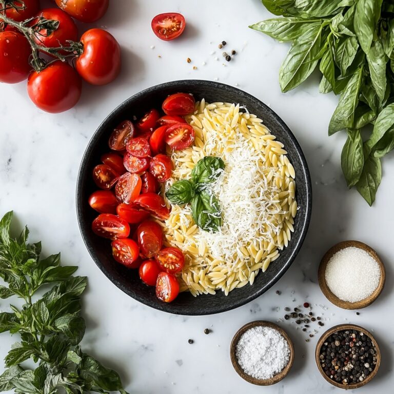 Mediterranean Orzo Pasta Salad Recipe