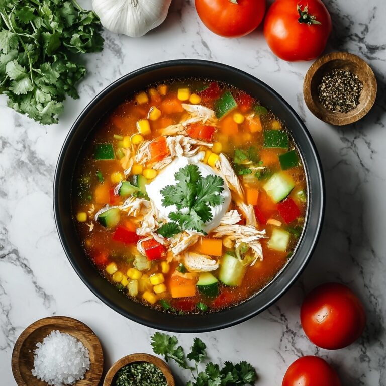 Healthy Chicken Tortilla Soup Recipe