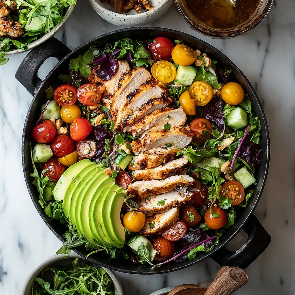 Peruvian Grilled Chicken Salad Recipe - Recipe Image