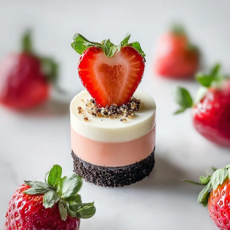 Fresh Strawberry Cheesecake Cups Recipe