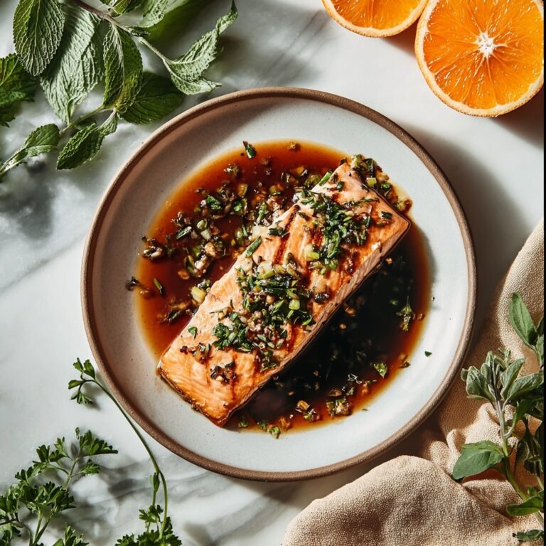 Orange Glazed Salmon Recipe