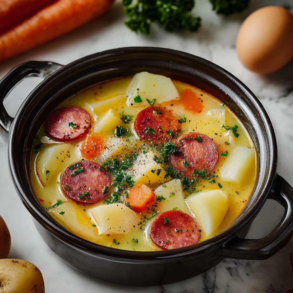 Kielbasa Potato Soup Recipe - Recipe Image