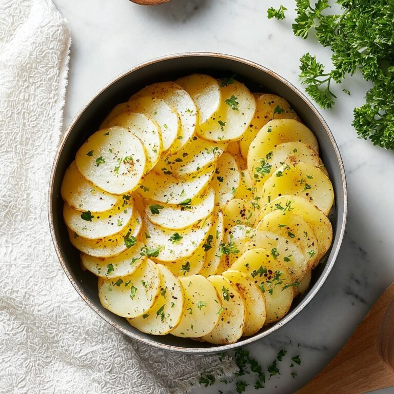 Air Fryer Crispy Seasoned Potato Slices Recipe