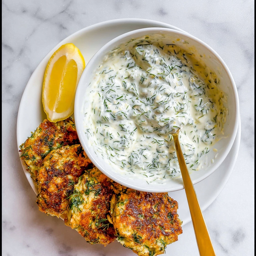 Dill Sauce with Greek Yogurt, Capers, and Lemon Recipe - Recipe Image