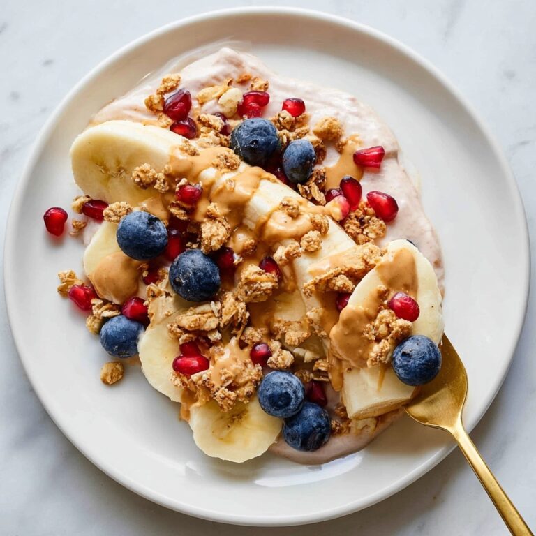 Healthy Banana Split Recipe