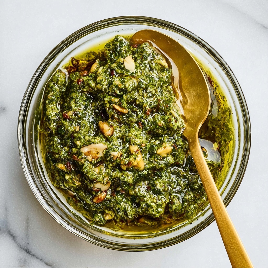 Homemade Pesto Recipe - Recipe Image