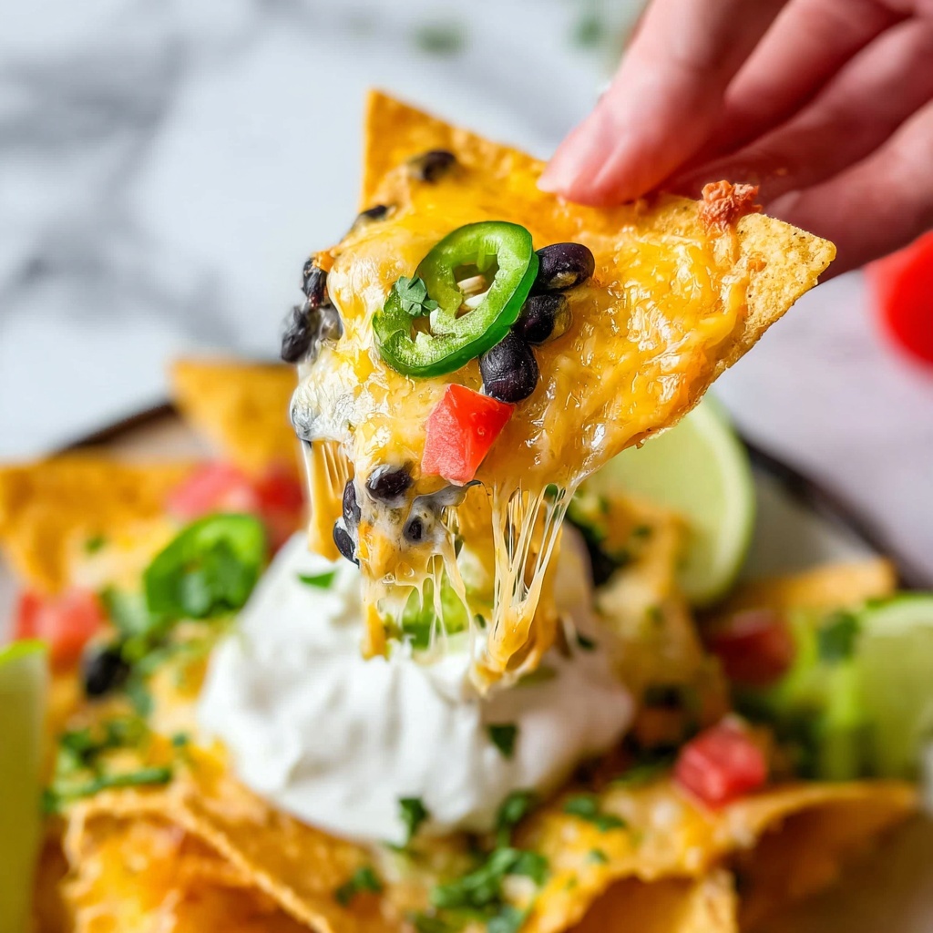 Easy Rotisserie Chicken Nachos Recipe - Recipe Image