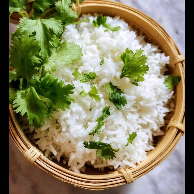 Coconut Jasmine Rice with Cilantro Recipe