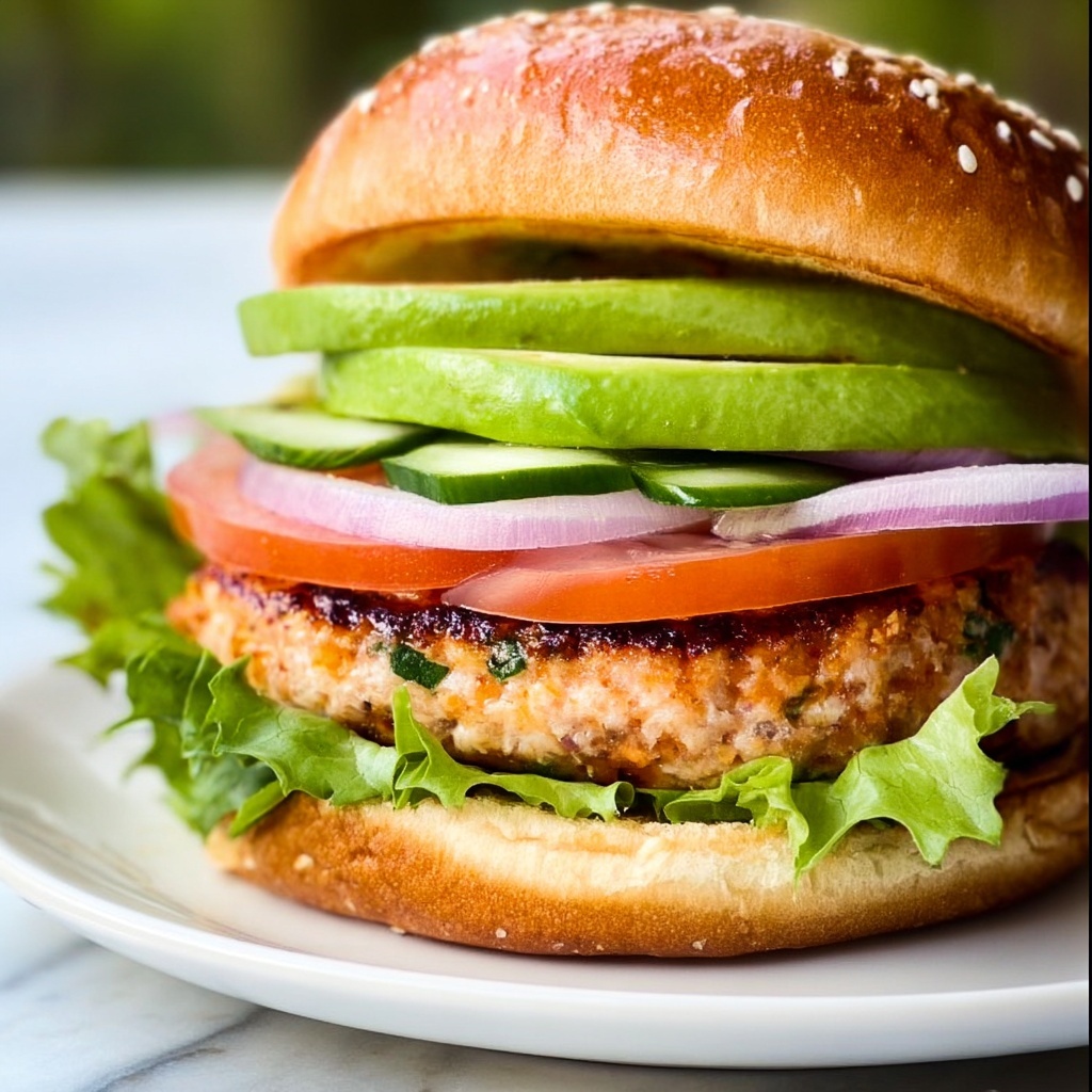Asian Salmon Burgers with Wasabi Mayonnaise Recipe - Recipe Image